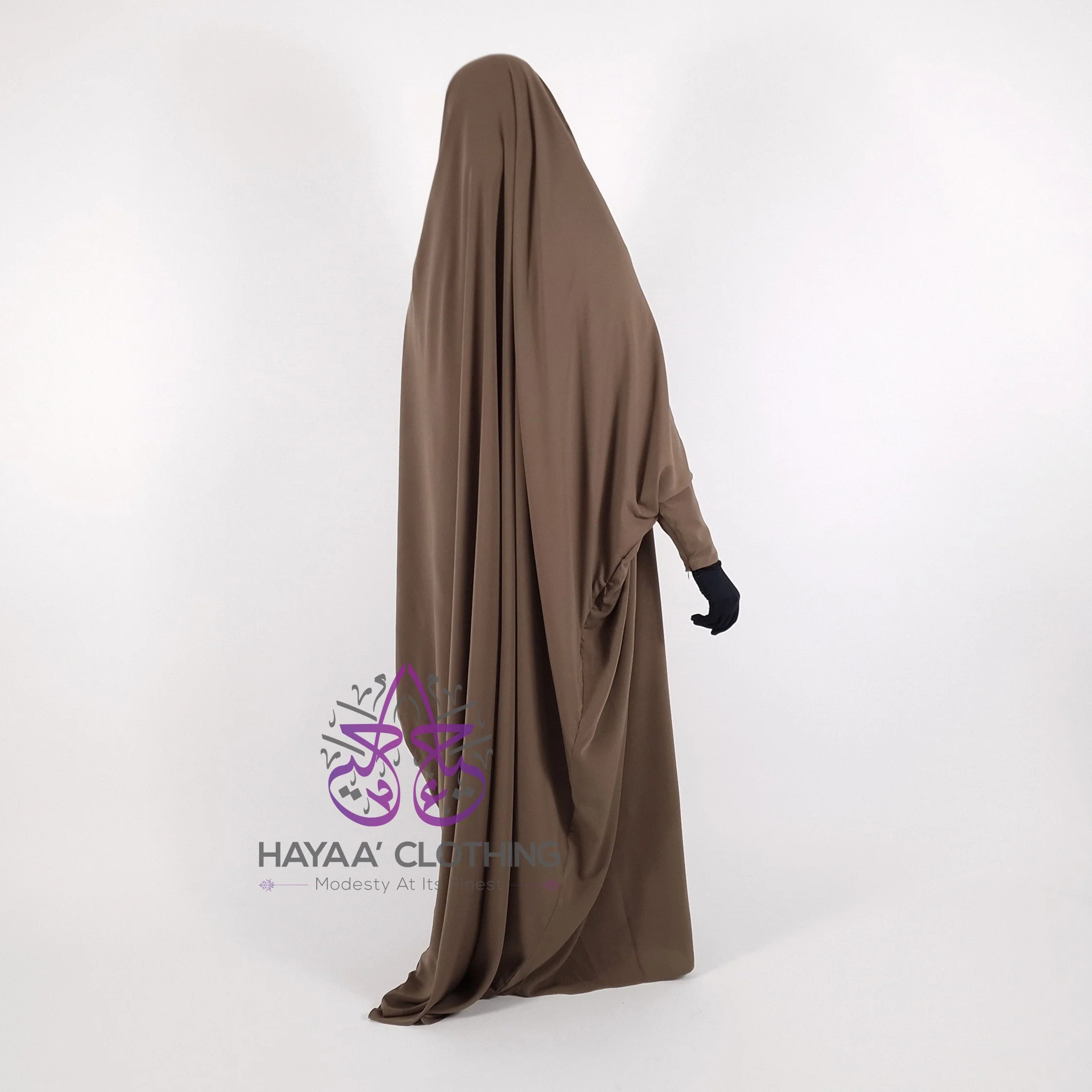 Jilbab Safiyyah 1 Piece - Desert - Image 3