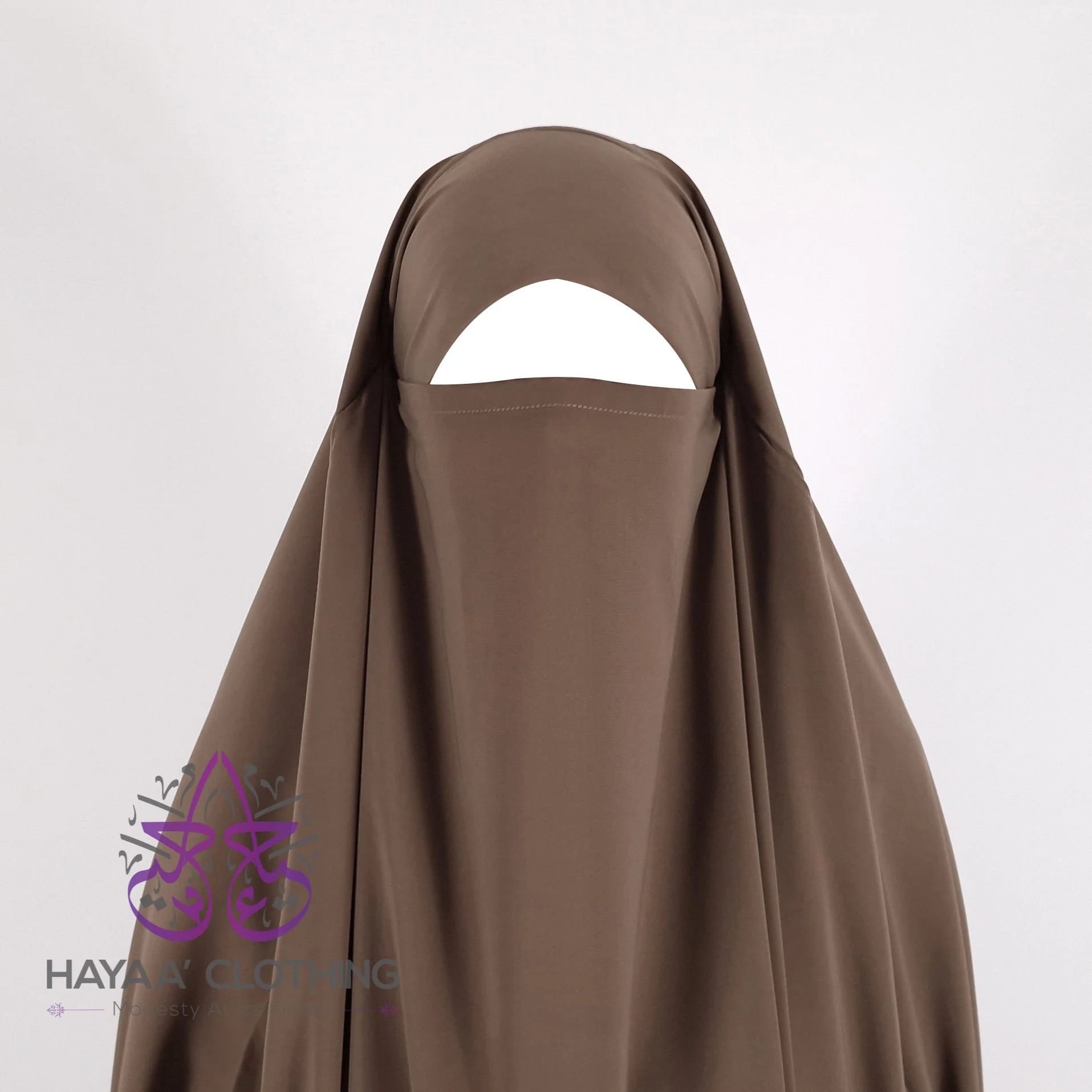 Jilbab Safiyyah 1 Piece - Desert - Image 4
