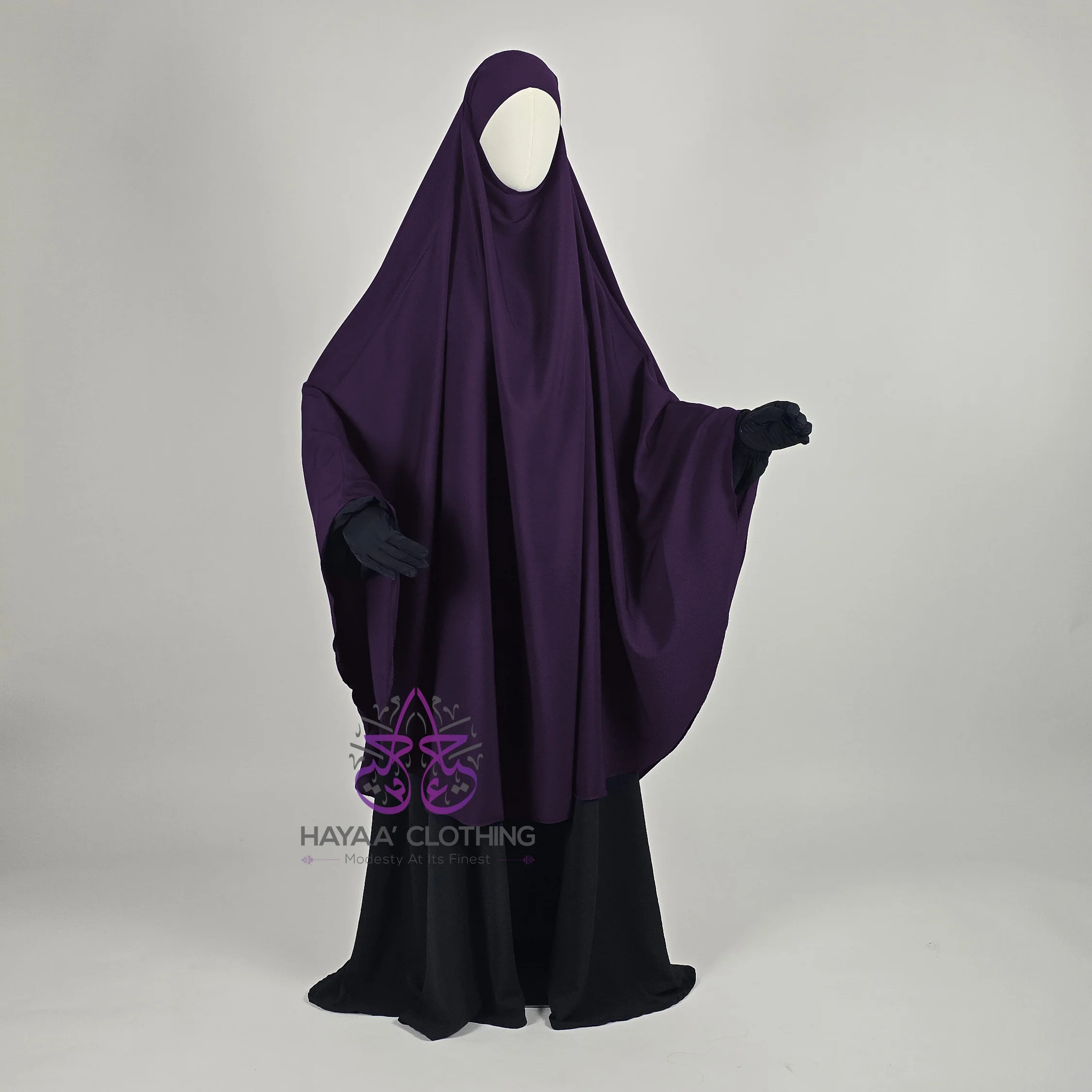 Long Rounded Khimar - Image 6