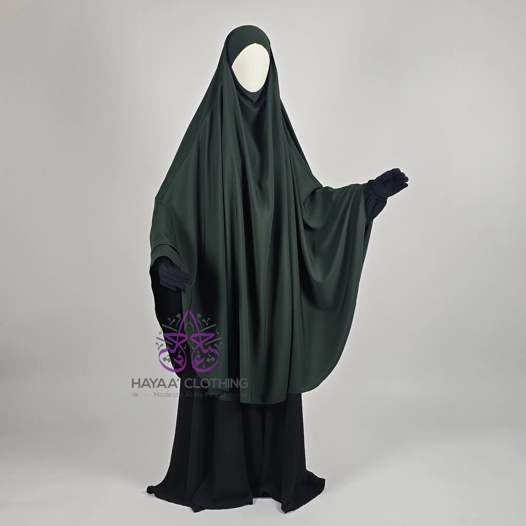 Long Rounded Khimar - Image 8