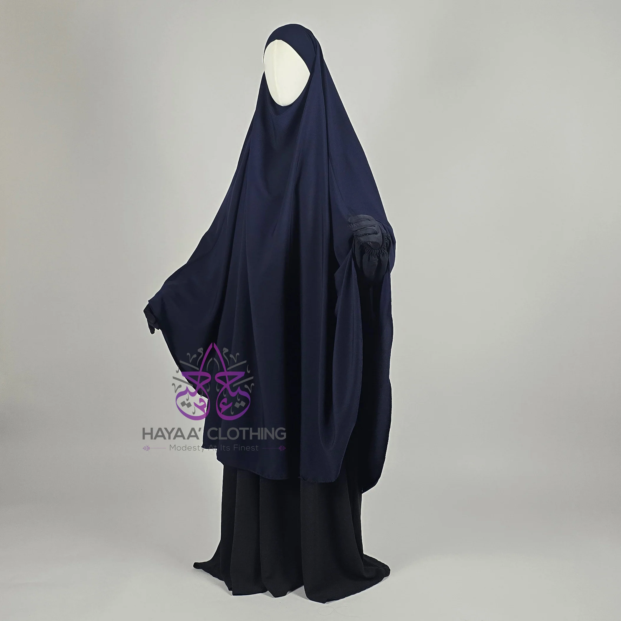 Long Rounded Khimar - Image 9